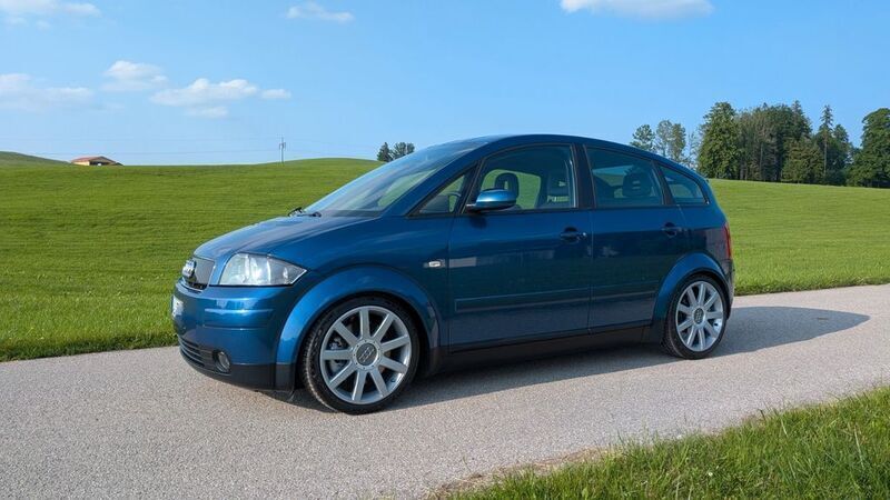 Blau Gebraucht 2004 Audi A2 S-Line Kleinwagen | 10.000 € - Bild 1/4