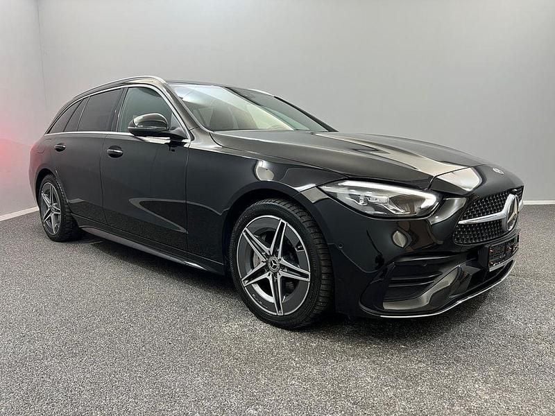 Gebraucht Mercedes C300e AMG line 204 PS (150 kW) 2022 Schwarz Limousine