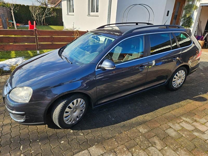 Blau Gebraucht 2009 VW Golf Kombi | 2.200 € (Guter Preis) - Bild 1/4