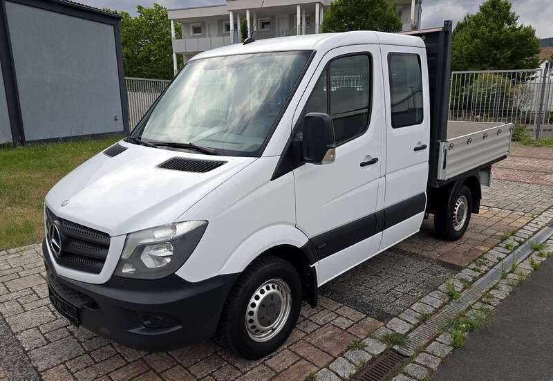 Arktikweiss Gebraucht 2014 Mercedes Sprinter Van | 12.495 € (Teuer) - Bild 1/4
