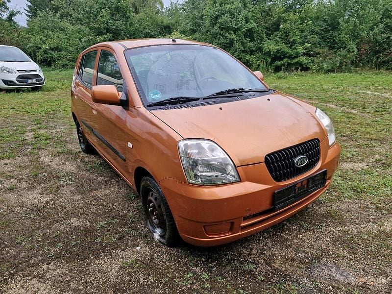 Orange Gebraucht 2006 Kia Picanto Kleinwagen | 450 € (Superpreis) - Bild 1/4