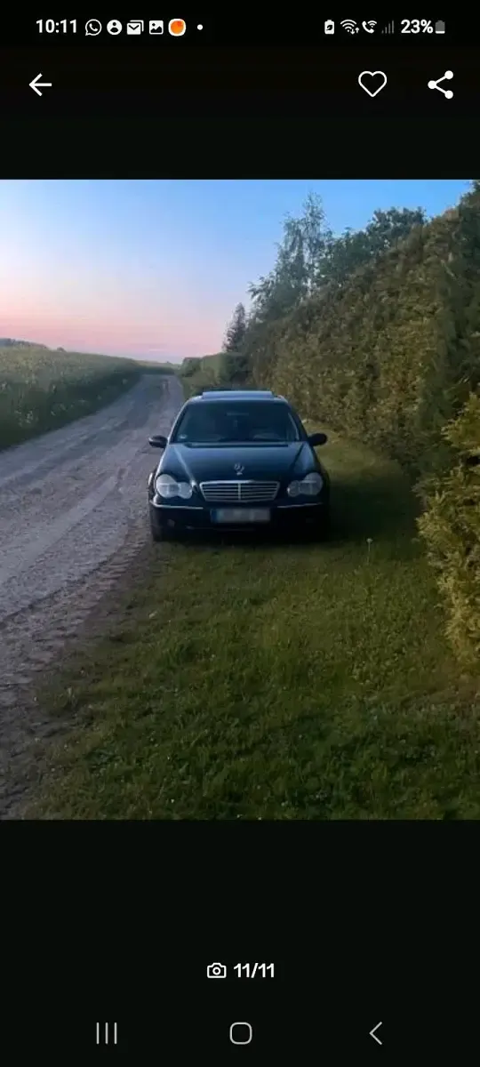 Gebraucht Mercedes C320 218 PS (160 kW) 2000 Blau Limousine