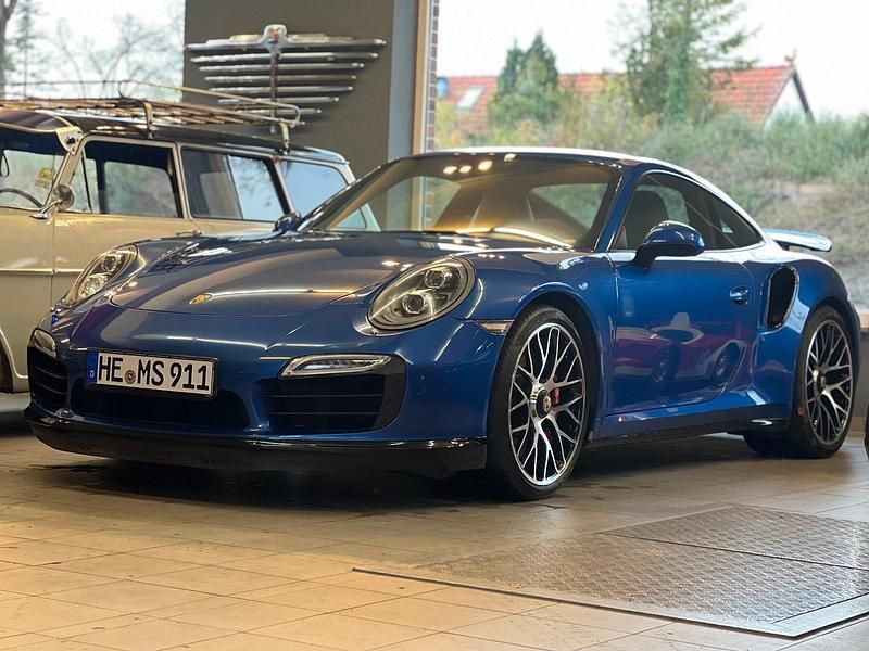 Blau Gebraucht 2014 Porsche 911 Turbo Coupé | 109.000 € (Fairer Preis) - Bild 1/4