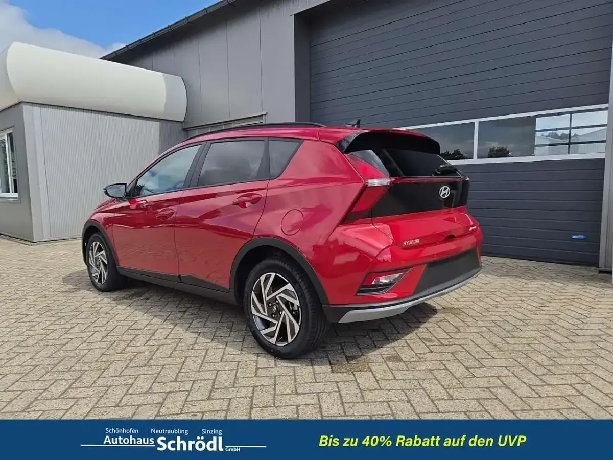 Neu Hyundai Bayon Trend 90 PS (66 kW) 2026 Rot SUV