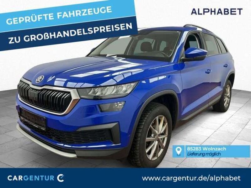 Energy blau uni Gebraucht 2023 Skoda Kodiaq Ambition SUV | 26.290 € - Bild 1/2