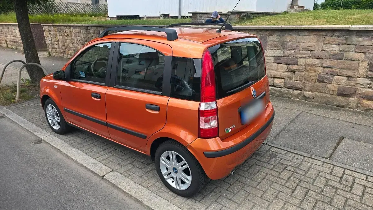 Gebraucht Fiat Panda 60 PS (44 kW) 2006 Orange Kleinwagen