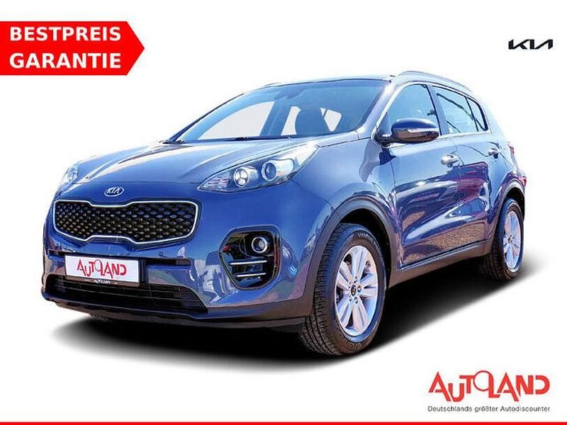Blau Gebraucht 2018 Kia Sportage 2 SUV | 17.950 € (Etwas zu teuer) - Bild 1/4