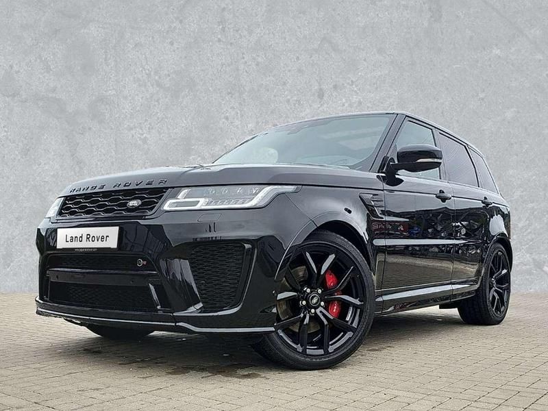 Schwarz Gebraucht 2022 Land Rover Range Rover Sport SVR SUV | 89.990 € (Etwas zu teuer) - Bild 1/4