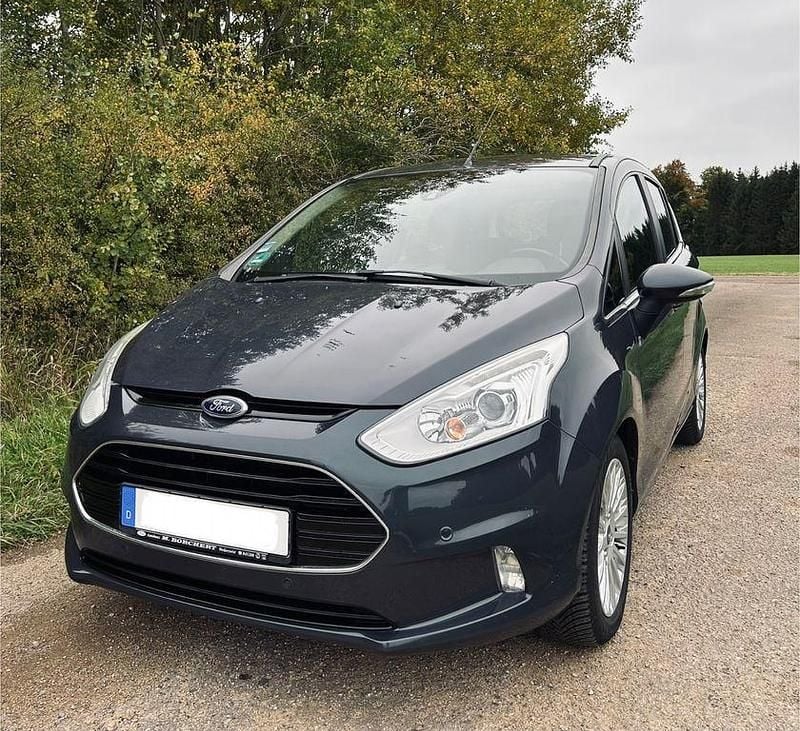 Grau Gebraucht 2013 Ford B-MAX Titanium Van / Kleinbus | 7.400 € (Fairer Preis) - Bild 1/4