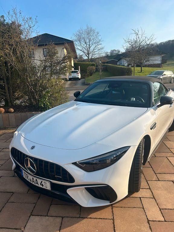 Gebraucht Mercedes SL63 AMG AMG 585 PS (430 kW) 2022 Weiß Cabrio