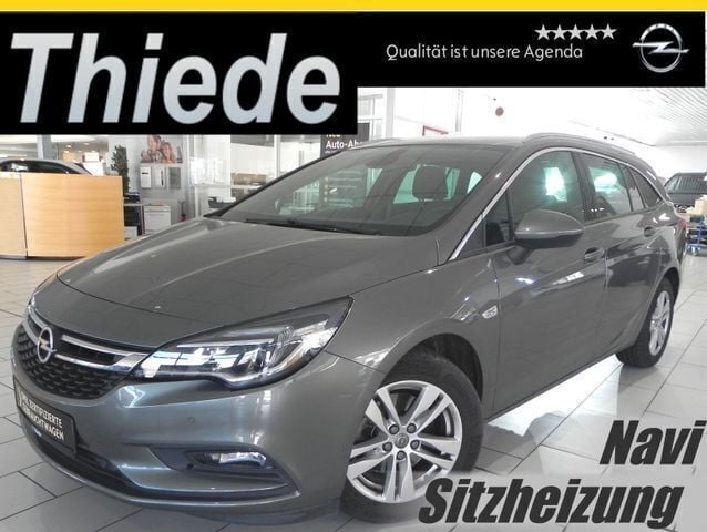 Grau Gebraucht 2018 Opel Astra Dynamic Kombi | 8.900 € (Fairer Preis) - Bild 1/4