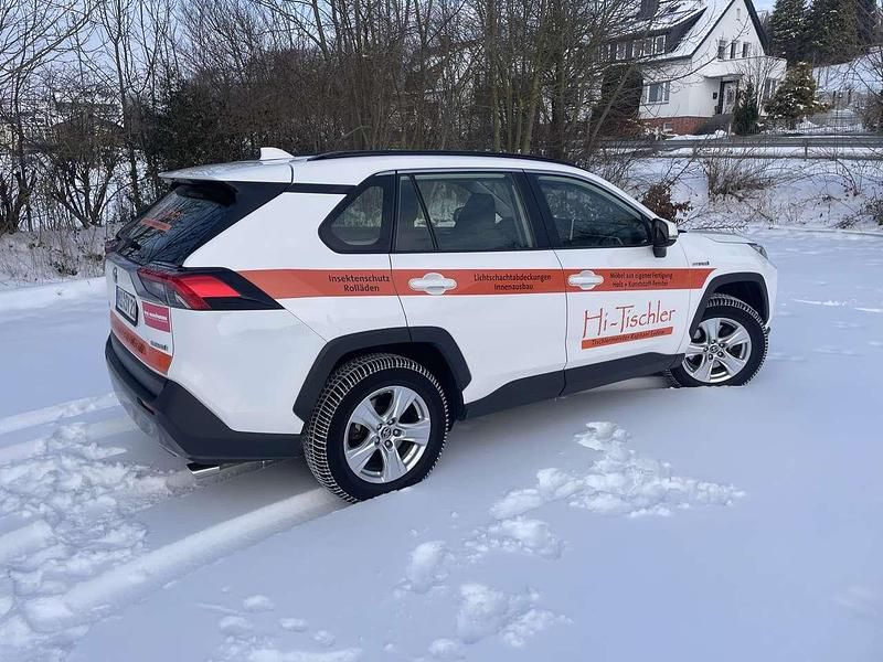 Gebraucht Toyota RAV4 Hybrid Business Edition 178 PS (130 kW) 2019 Weiß SUV