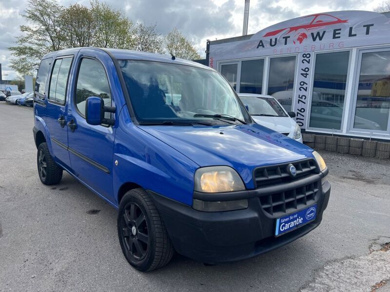 Blau Gebraucht 2003 Fiat Doblò Dynamic Van / Kleinbus | 980 € (Fairer Preis) - Bild 1/4