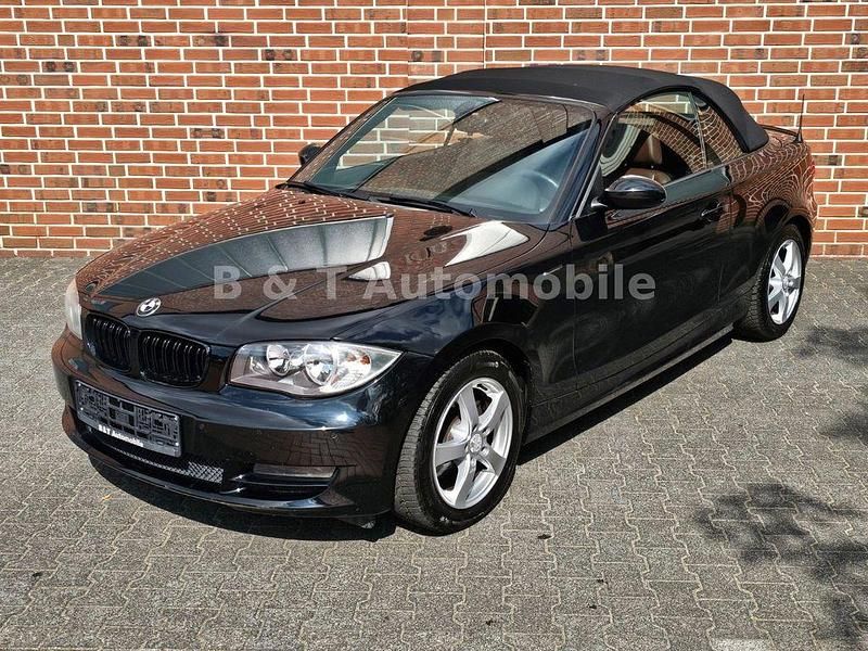 Schwarz Gebraucht 2009 BMW 118 Cabriolet Advantage Cabrio | 3.990 € (Etwas zu teuer) - Bild 1/4