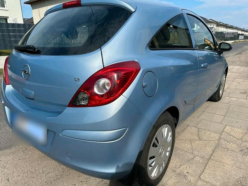 Gebraucht Opel Corsa 65 PS (47 kW) 2007 Blau Kleinwagen