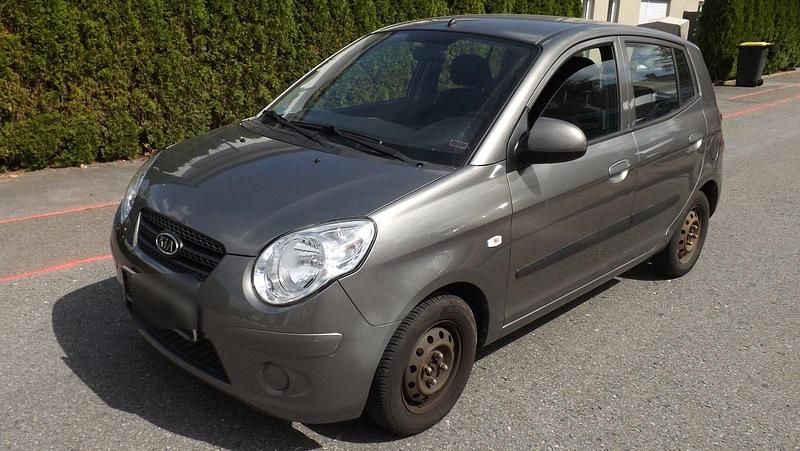 Grau Gebraucht 2009 Kia Picanto Kleinwagen | 1.950 € - Bild 1/4