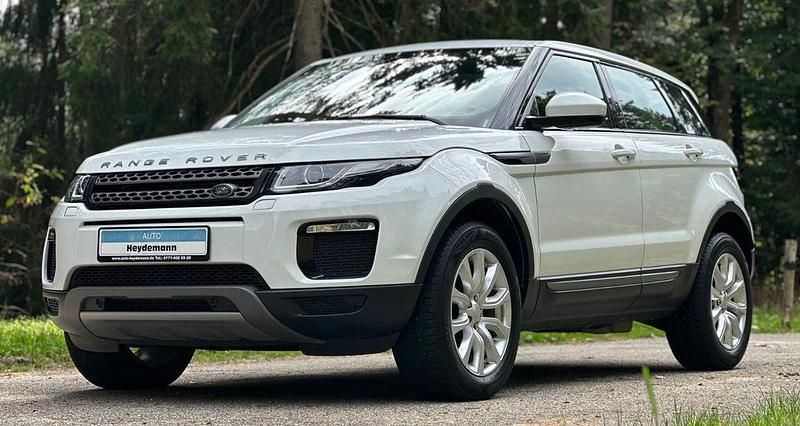 Weiß Gebraucht 2018 Land Rover Range Rover evoque SE SUV | 14.990 € (Fairer Preis) - Bild 1/4