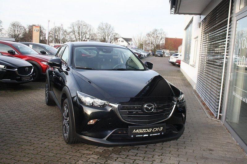 Gebraucht Mazda CX-3 Ad'Vantage 121 PS (88 kW) 2021 Schwarz SUV