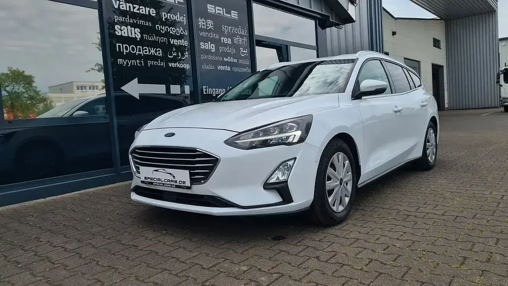 Brugt Ford Focus 120 HK (88 kW) 2020 Hvid Sedan