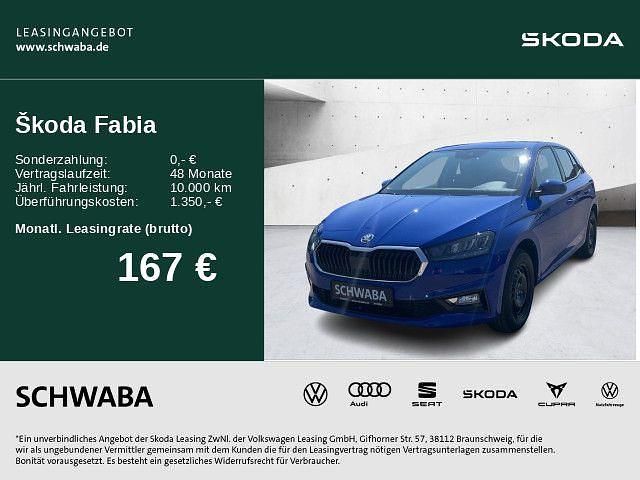 Blau Neu 2025 Skoda Fabia Selection Limousine | 19.260 € (Guter Preis) - Bild 1/4