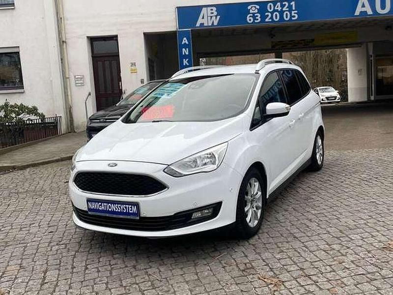 Gebraucht Ford Grand C-Max 125 PS (91 kW) 2019 Frostweiß Van / Kleinbus