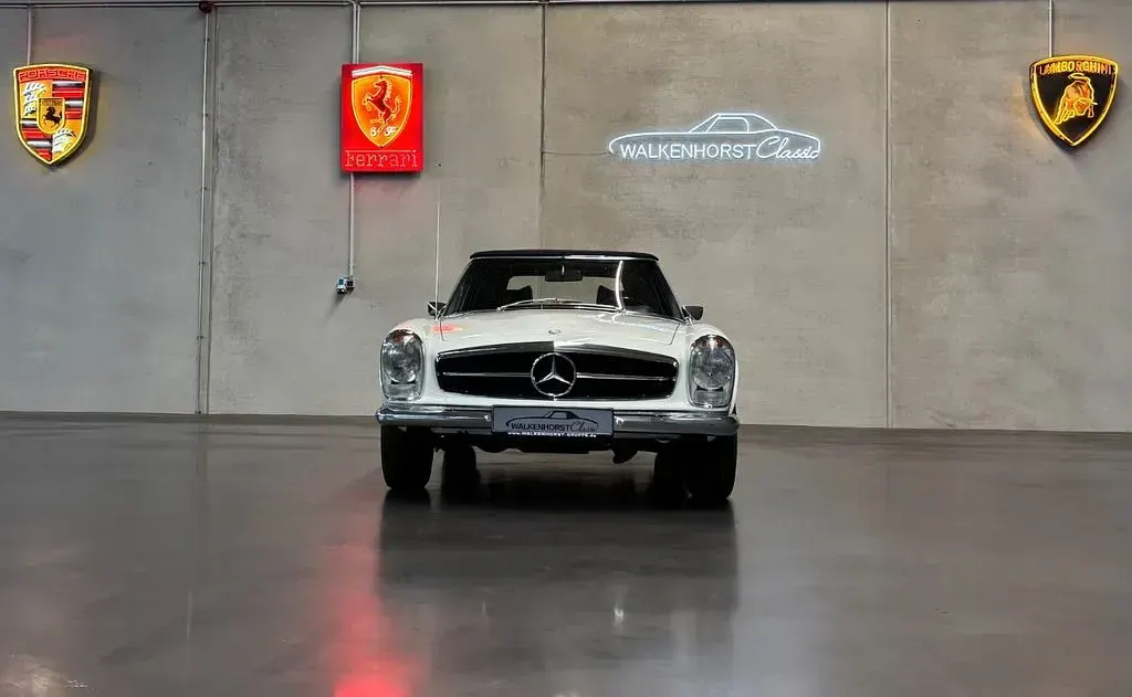 Gebraucht Mercedes SL280 170 PS (125 kW) 1968 Weiß Cabrio
