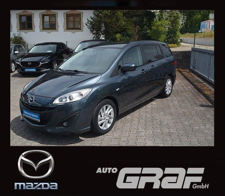 Kronosgrau metallic Gebraucht 2012 Mazda 5 Center-Line Van / Kleinbus | 6.990 € (Fairer Preis) - Bild 1/4