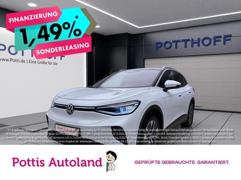 Weiss Gebraucht 2025 VW ID.4 Pure SUV | 33.177 € (Fairer Preis) - Bild 1/4