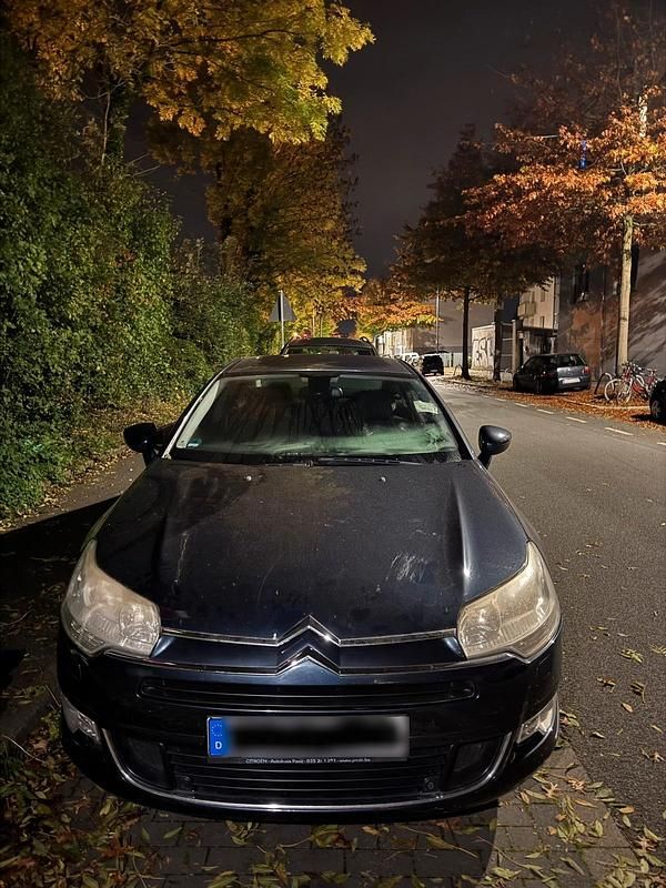 Blau Gebraucht 2008 Citroën C5 Limousine | 1.200 € (Fairer Preis) - Bild 1/4