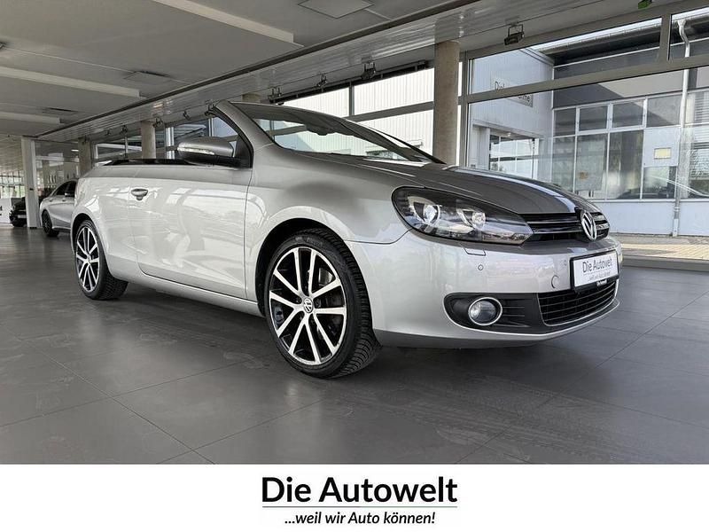 Second-hand VW Golf 160 CP (117 kW) 2011 Argintiu Cabrio