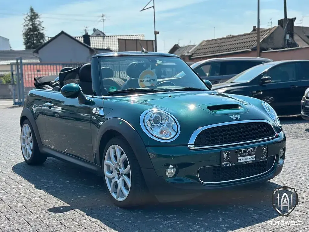 Gebraucht Mini Cooper S Cabriolet 174 PS (127 kW) 2009 Grün Cabrio