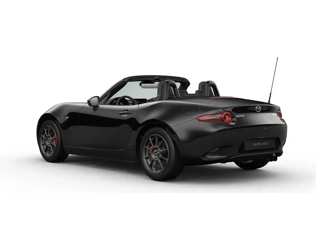 Neu Mazda MX5 Homura-Line 132 PS (97 kW) 2025 Schwarz Cabrio