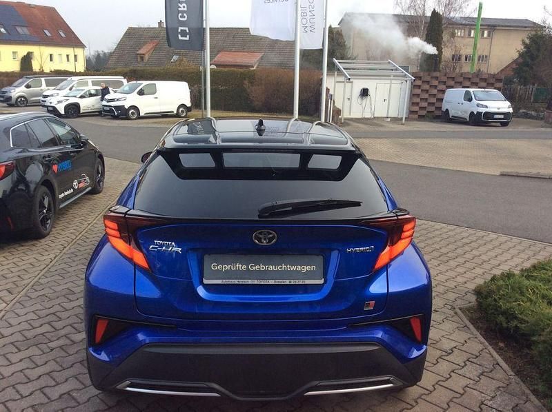Gebraucht Toyota C-HR Sport 184 PS (135 kW) 2021 Titanblau metallic / dach schw SUV
