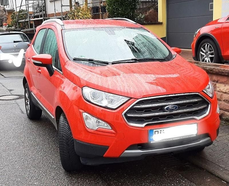 Gebraucht Ford Ecosport Titanium 140 PS (102 kW) 2018 Rot SUV