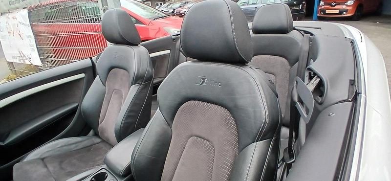 Gebraucht Audi A5 Cabriolet S-Line 170 PS (125 kW) 2014 Weiß Cabrio
