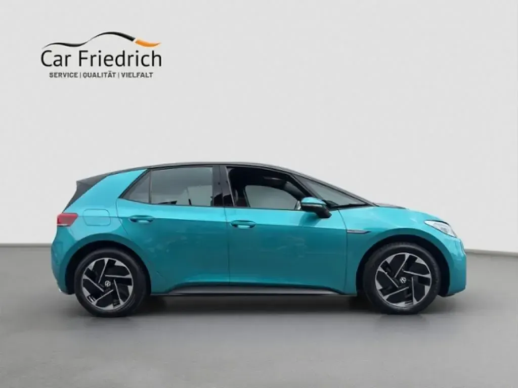 Gebraucht VW ID.3 Pro Performance 150 kW (204 PS) 2021 Makenatürkis metallic (metallic) Kleinwagen