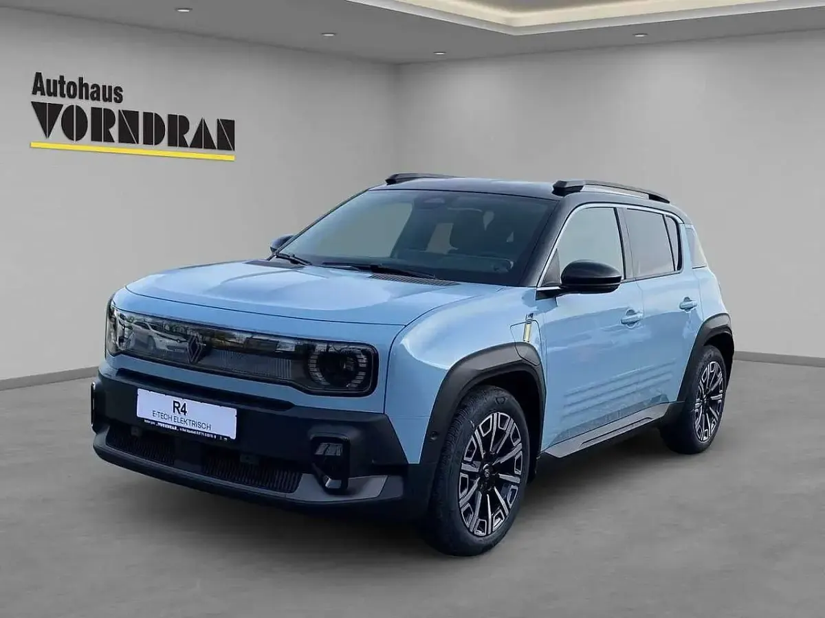 Neu Renault 4 E-Tech Iconic 110 kW (150 PS) 2025 Blau SUV