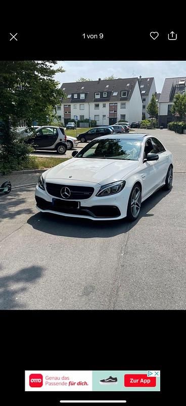 Weiß Gebraucht 2017 Mercedes C63 AMG AMG Limousine | 39.900 € (Superpreis) - Bild 1/4