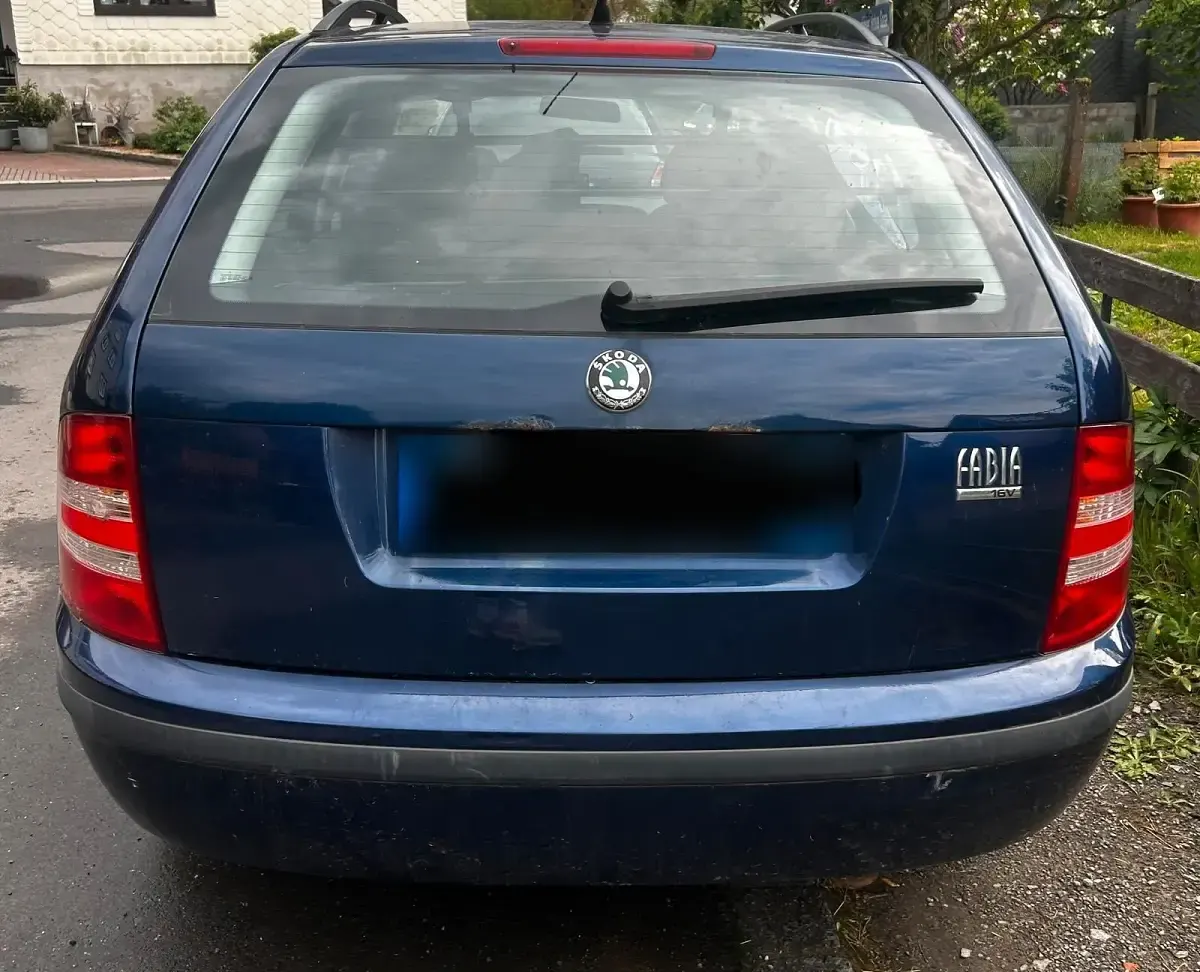 Brugt Skoda Fabia 75 HK (55 kW) 2006 Blå Stationcar
