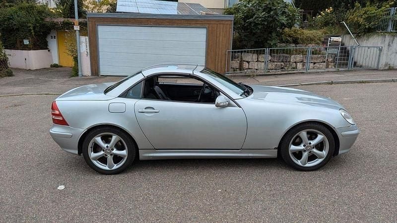 Silber Gebraucht 2000 Mercedes SLK200 Cabrio | 2.500 € (Superpreis) - Bild 1/4