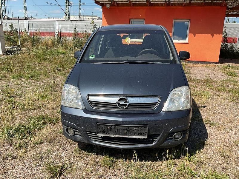 Grau Gebraucht 2008 Opel Meriva Edition Van / Kleinbus | 1.100 € (Superpreis) - Bild 1/4