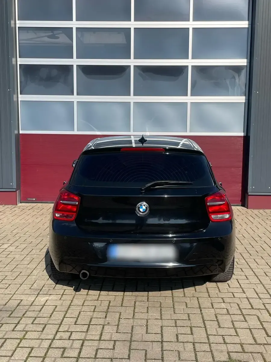 Brugt BMW 116 136 HK (100 kW) 2014 Sort Hatchback