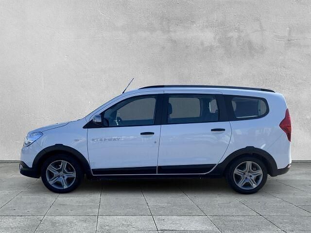 Gebraucht Dacia Lodgy Stepway 131 PS (96 kW) 2021 Weiß Van / Kleinbus