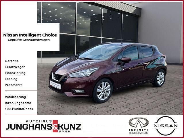 Gebraucht Nissan Micra I-Way 101 PS (74 kW) 2021 Rot Kleinwagen