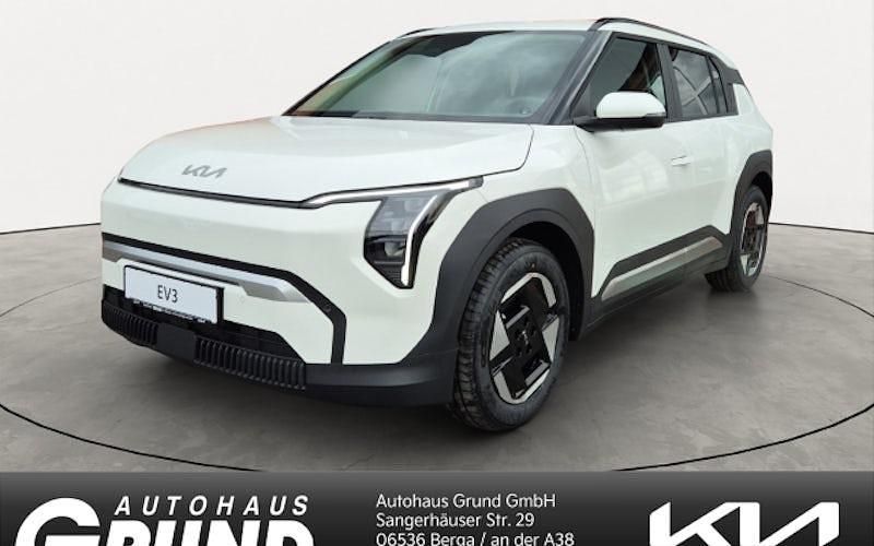 (wd) schneeweiß Neu 2025 Kia EV3 3 SUV | 32.490 € - Bild 1/4