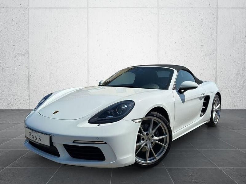 Weiss Gebraucht 2021 Porsche Boxster Cabrio | 55.999 € (Superpreis) - Bild 1/4
