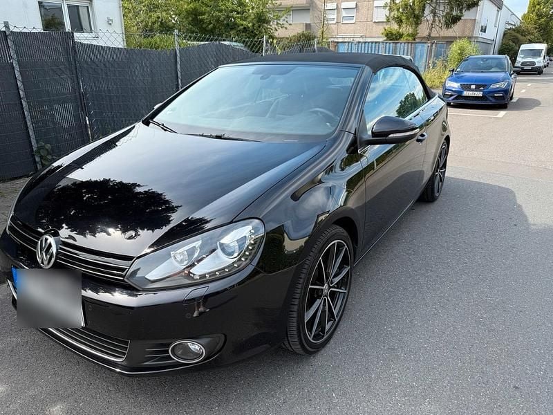 Schwarz Gebraucht 2012 VW Golf Cabriolet Cabrio | 8.000 € (Fairer Preis) - Bild 1/4