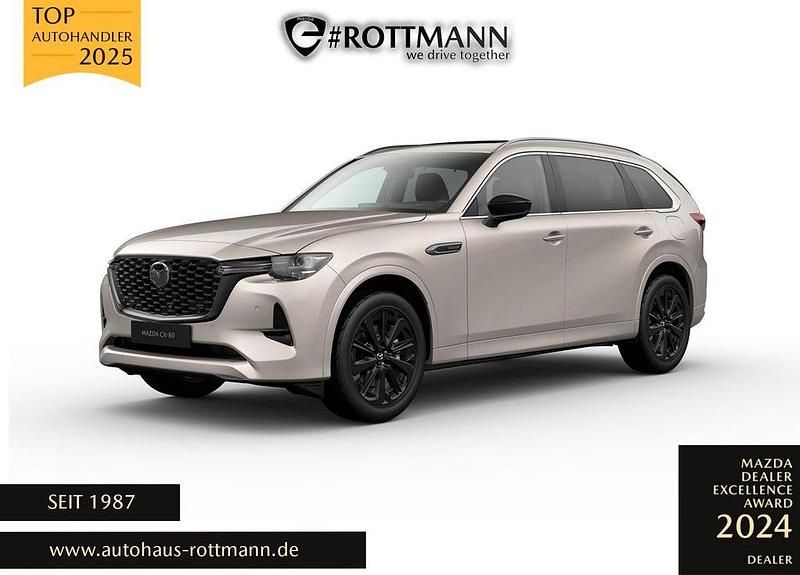 Beige Neu 2025 Mazda CX-80 Homura-Line SUV | 63.370 € (Etwas zu teuer) - Bild 1/4