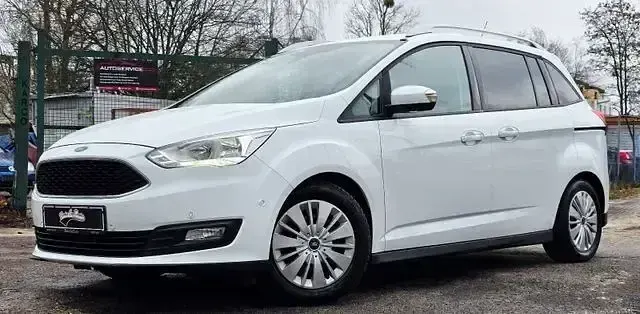 Gebraucht Ford Grand C-Max 125 PS (91 kW) 2016 Weiß Van / Kleinbus