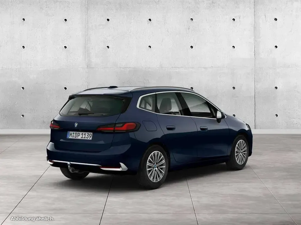 Neu BMW 218 Luxury Line 136 PS (100 kW) 2026 Night dusk blue Van / Kleinbus